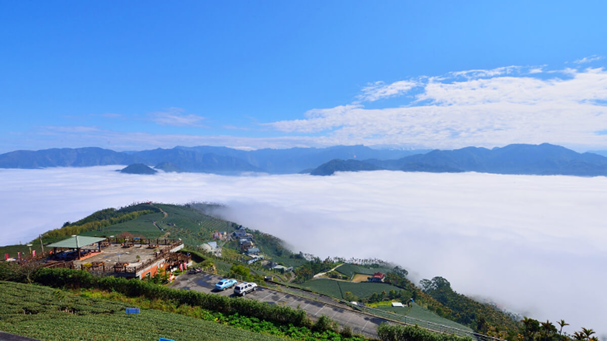 碧湖山雲海(梅山碧湖村)-黄源明撮影