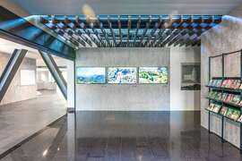 Chukou Visitor Center won the Silver award of the 2021 Muse Design Awards for its interior design
