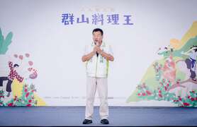 立法委員劉建國的地方服務處林吉芳秘書致詞