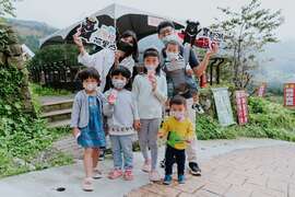現場戶外民眾合照