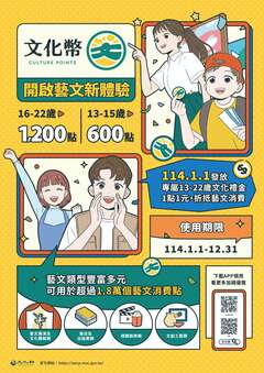 文化幣宣傳海報(通用)