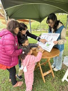 親子共同參加平安小尖兵活動
