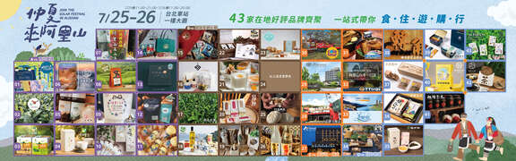 仲夏來阿里山業者綜合圖