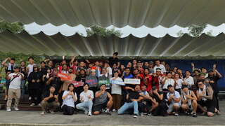 評審團與參賽樂團全體大合照