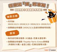 幸福旅遊月月抽