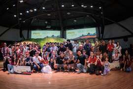 獨立樂團創作大賞演出者大合照