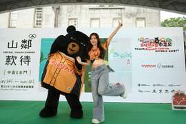 李多慧與喔雄組長慧宣傳活動