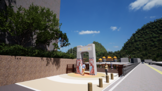 地久吊橋及周邊環境改建工程3D模擬圖-2