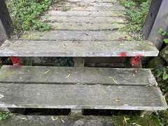 步道損壞情況細部