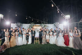 The most romantic weddings at night – 2021 Alishan starlight weddings under the wisteria blossom
