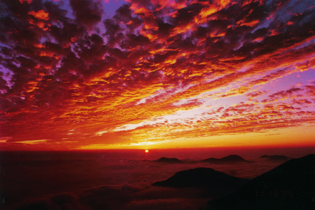 The five wonders of Alishan - Sunset