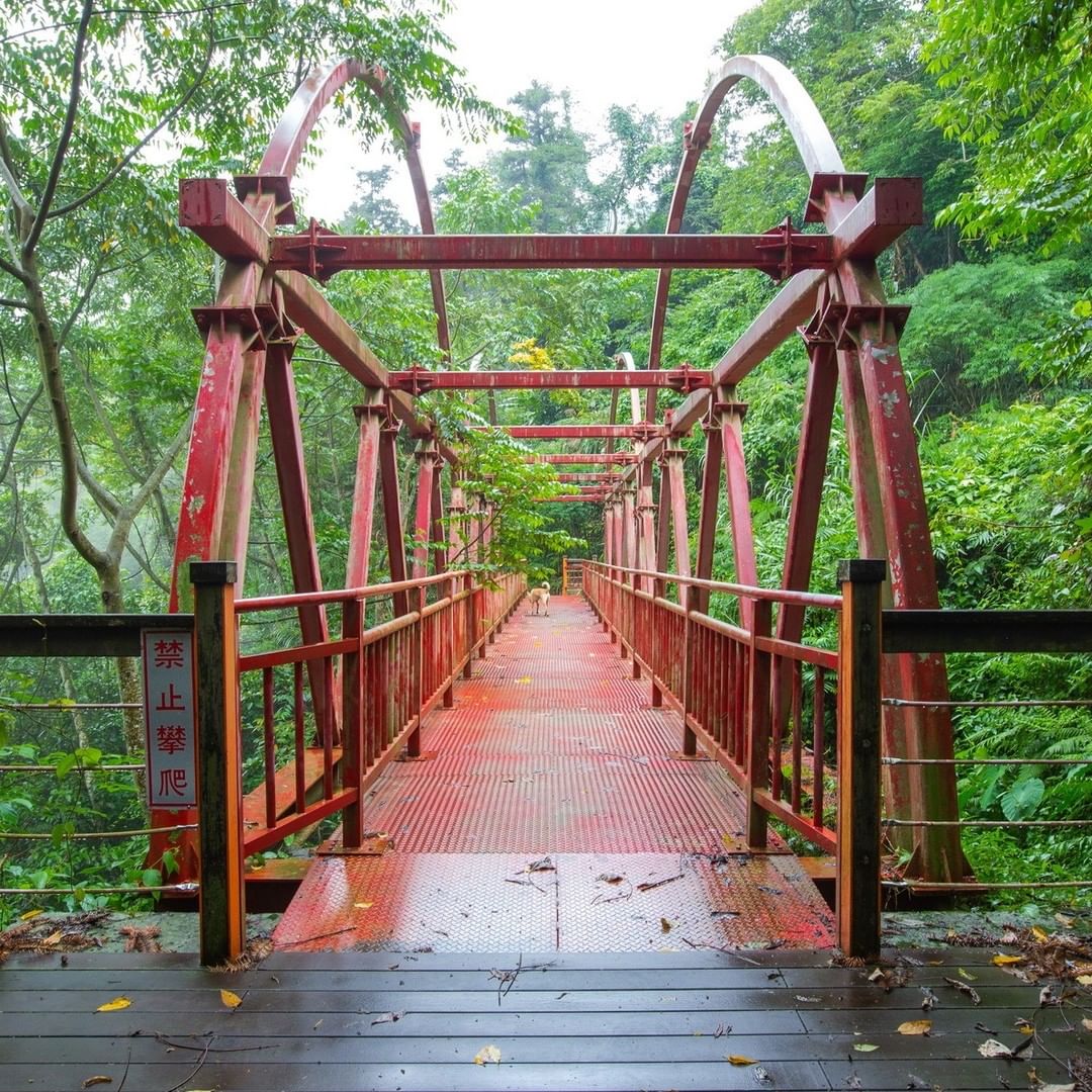 太興岩步道的紅橋 別有一番風味~對吧 -⠀⠀⠀⠀⠀⠀⠀⠀⠀⠀⠀⠀ #travelalishan 或 @travelalishan讓...