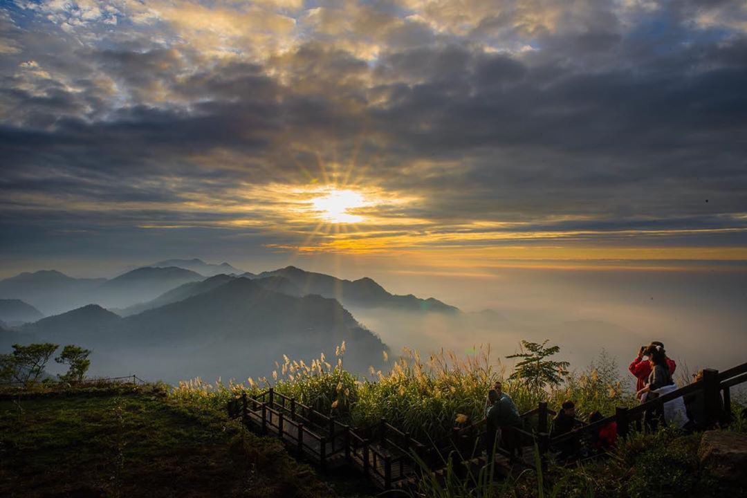 ⛰二延平步道日出、雲海、茶園、步道，來阿里山沒好好走走隙頂真的太可惜了啦-感謝@jhong_dennis 提供超棒照片- #tra...