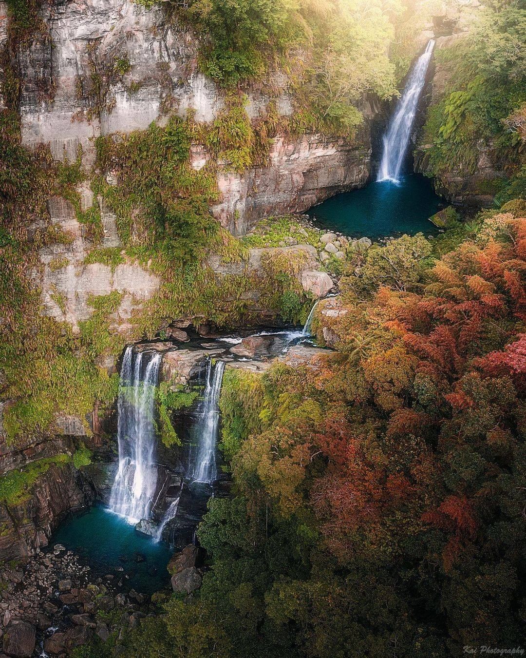 好想跳入瀑布下的水池悠游在阿里山的美景裡！-⠀⠀⠀⠀⠀⠀⠀⠀⠀⠀⠀感謝 @shengkai_travel 分享的美照-⠀⠀⠀⠀⠀⠀...