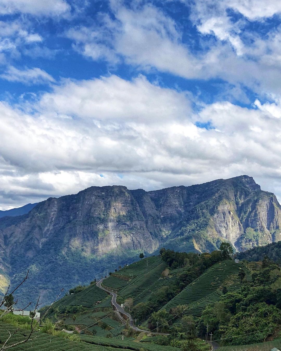 早安  喔嗨唷~~~從太和樟樹湖眺望塔山，距離好近好壯觀啊照片授權 @rescuelife911 -⠀歡迎在您的貼文 #trave...