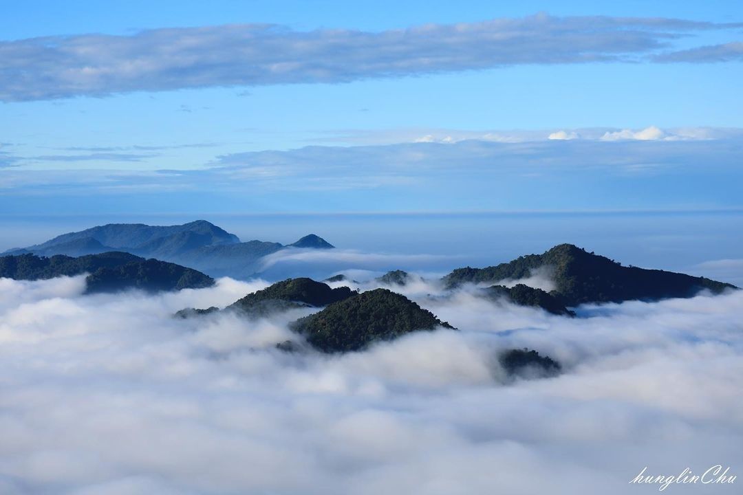 #遠距在家來看阿里山 是不是很像漂浮群島?二延平果然還是要有雲海時最對味（感謝 @hunglin0905  分享美照）-⠀①【防疫...