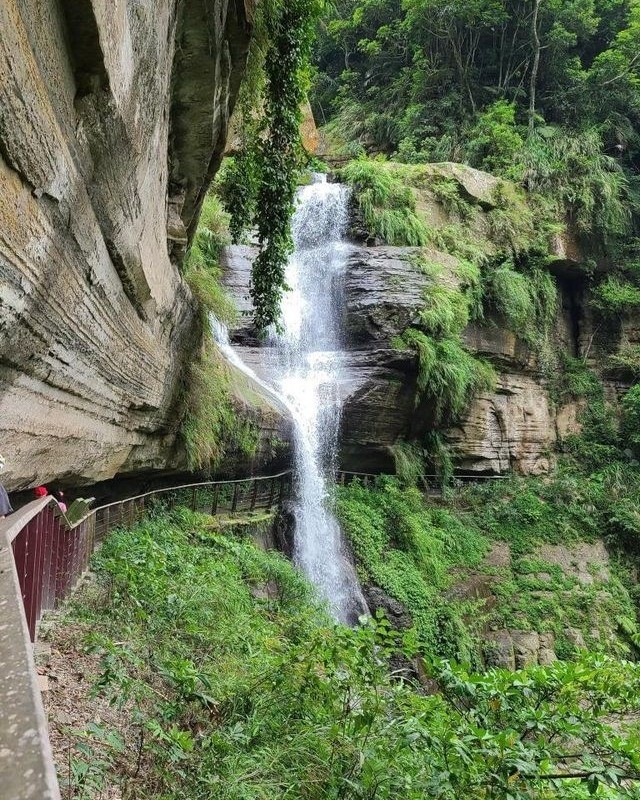 竹坑溪步道 - 龍宮瀑布步道沿途行經多座跨溪吊橋，還有峽谷、峭壁、瀑布，走一趟會汗流浹背，卻很值得呀！照片授權 @chen.qia...