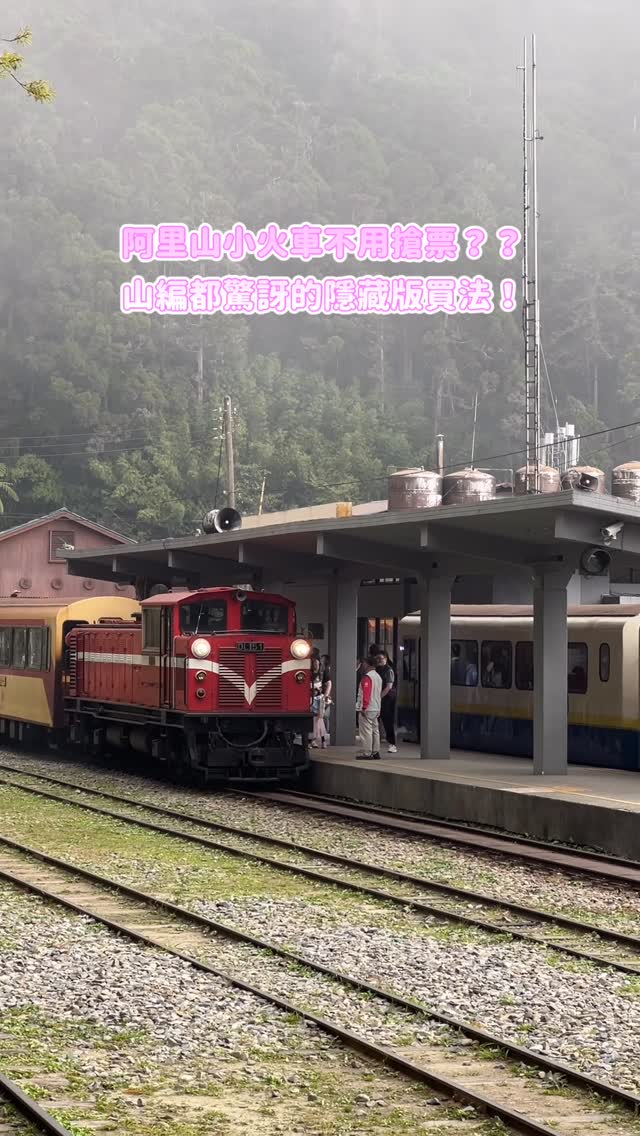 阿里山EASY GO 真的讓你輕鬆玩 .ᐟ.ᐟ阿里山小火車不用搶票？？連山編都驚訝的隱藏版買法»〘 阿里山林業鐵路本線去程票 〙 ...