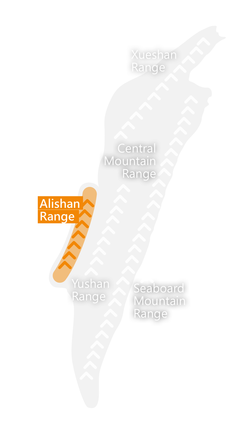 Taiwan Mountain Map